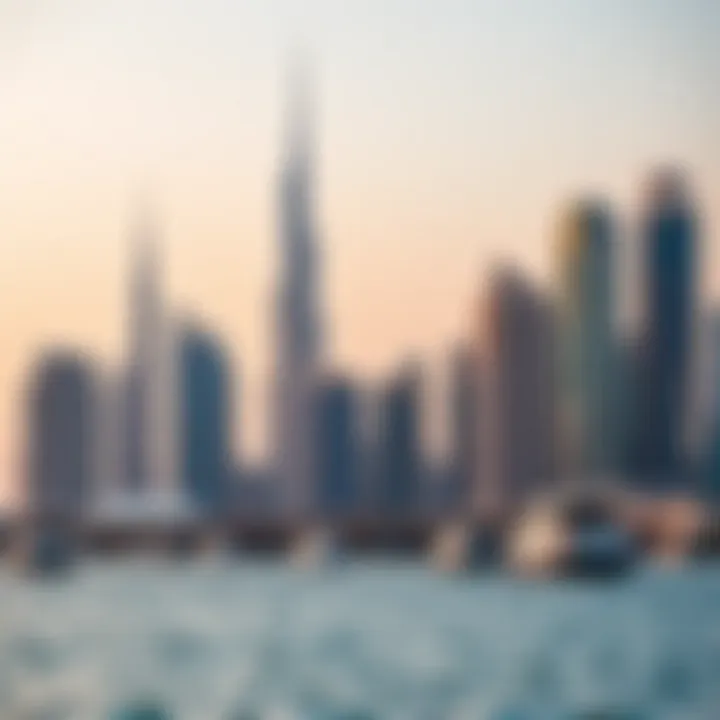 Iconic Dubai skyline representing investment potential