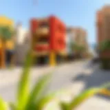 Vibrant street view of Al Twar showcasing local architecture