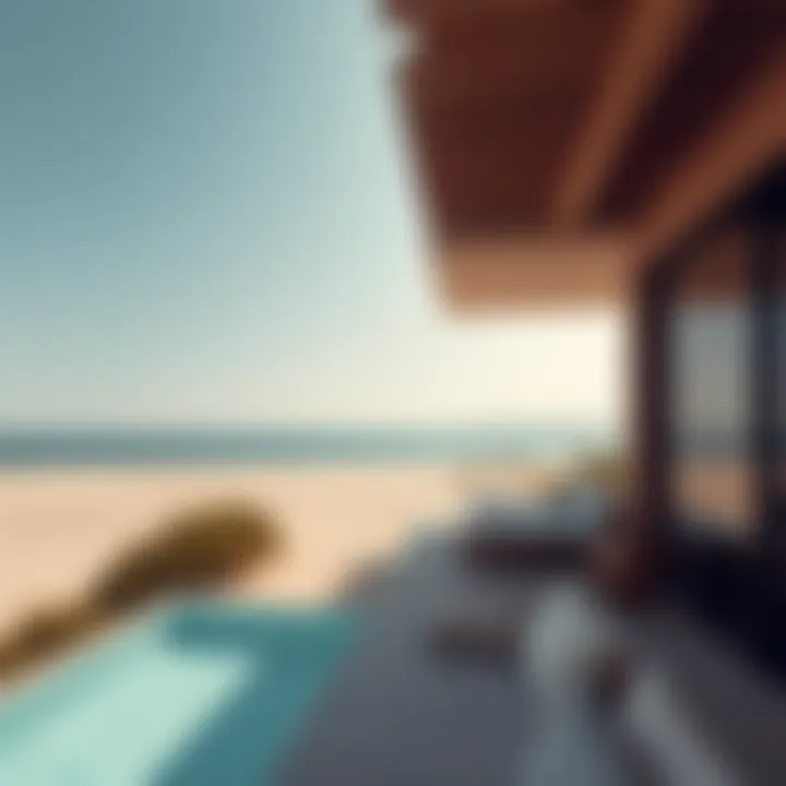 Beachside Property in Dubai Serene beachside property showcasing sandy landscapes in Dubai