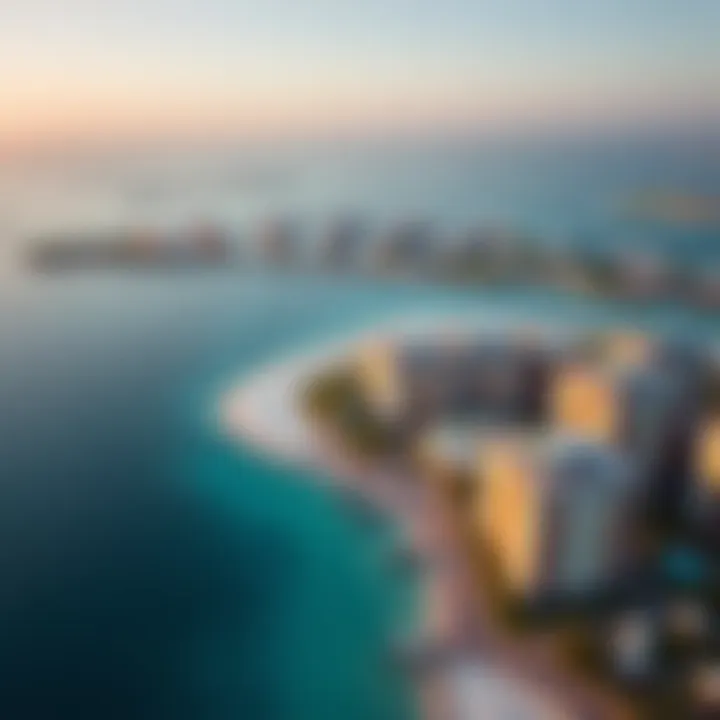 Aerial Perspective of Seven Palm Location Aerial view showcasing the location of Seven Palm