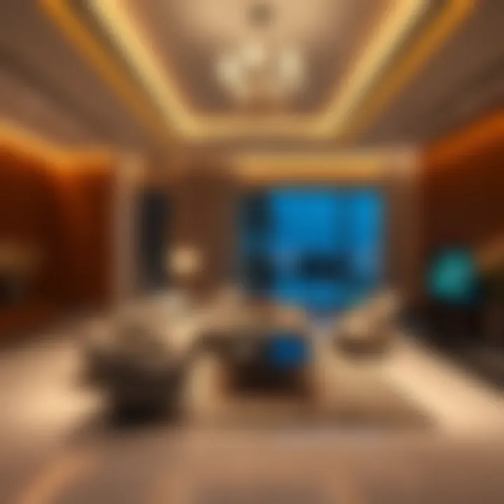 Interior Luxury at Seven Palm Luxurious interior design of a residential unit