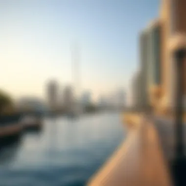 Sharjah's Scenic Waterfront A tranquil view of Sharjah's waterfront showcasing its natural beauty