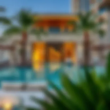 Exquisite Amenities at SLS Dubai Luxurious amenities available at SLS Dubai Hotel Residences including a pool and spa