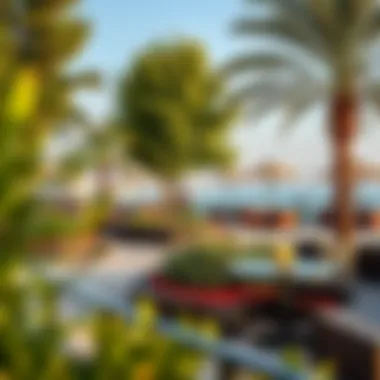 Serene lifestyle amenities including parks and recreational areas in Bay Square