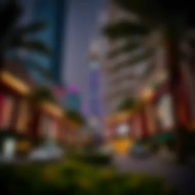 Iconic Landmarks of Tecom Iconic landmarks in Tecom highlighting cultural diversity