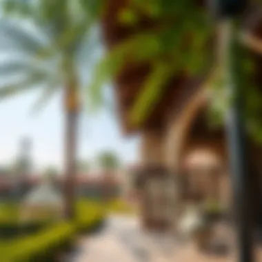 Cultural Significance in Sheikh Mohammed bin Rashid Gardens Cultural elements incorporated within the gardens, reflecting Dubai's heritage.