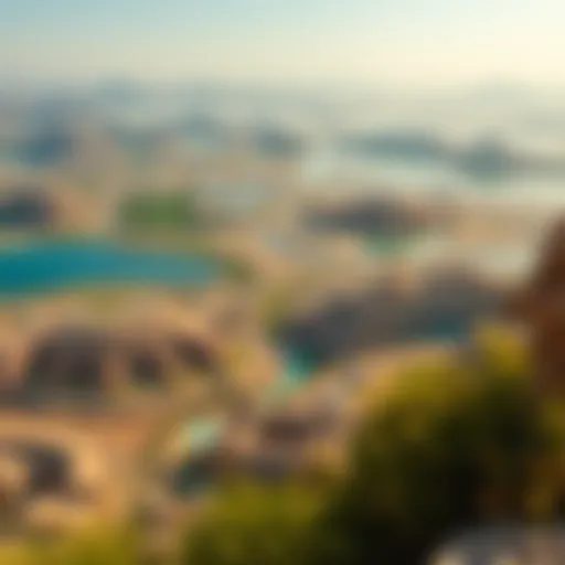 Stunning landscape of Al Marmoom showcasing its natural beauty