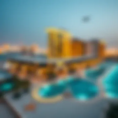 Strategic Locations of M Hotels in Dubai Strategic location map highlighting M Hotels in Dubai