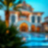 Luxurious villa with stunning architecture in Dubai