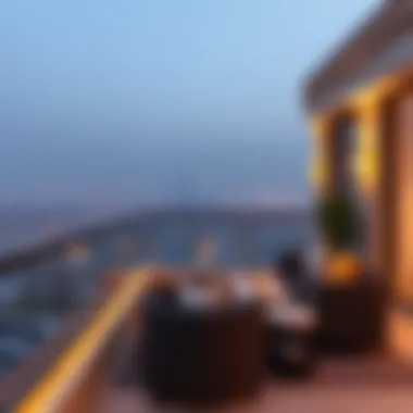 Elegant Rooftop Terrace Design Elegant rooftop terrace enhancing property aesthetics