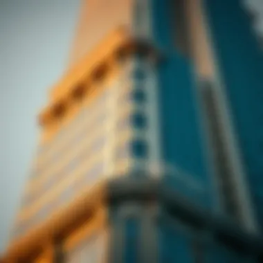 Musa Tower Facade Details Architectural details of Musa Tower's facade