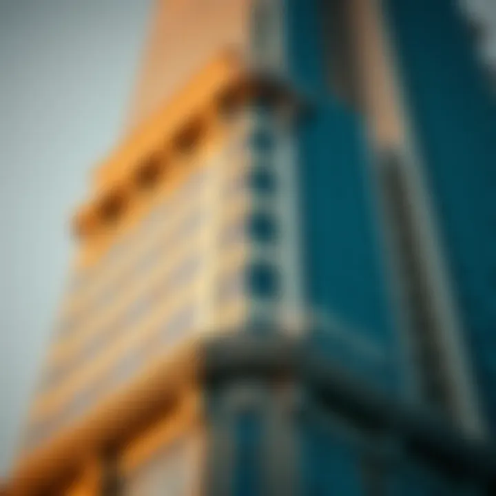 Musa Tower Facade Details Architectural details of Musa Tower's facade