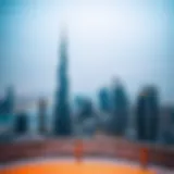 Musa Tower Skyline View Stunning view of Musa Tower against Dubai skyline