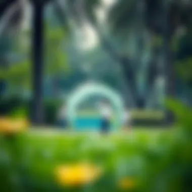 Community Engagement in City Parks Families enjoying recreational activities in a vibrant city park