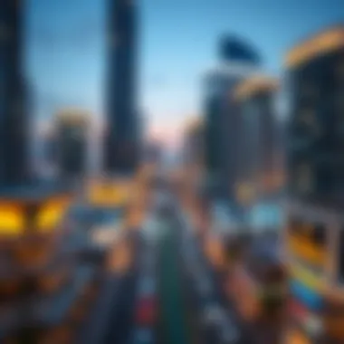 Dubai Real Estate Market Trends An infographic illustrating market trends in Dubai's real estate sector.