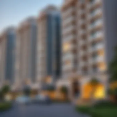 Modern Living in Proximity to the Partition Modern residential buildings illustrating lifestyle opportunities near the partition