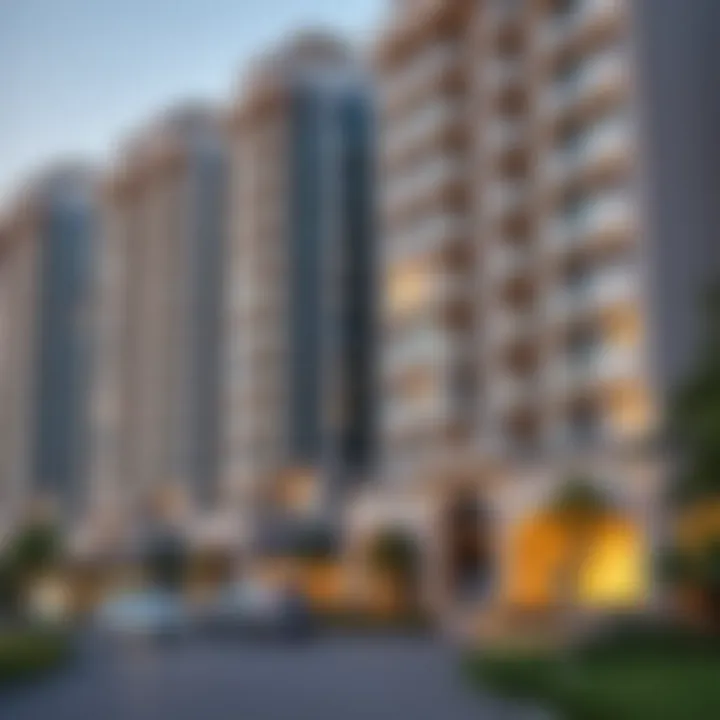 Modern Living in Proximity to the Partition Modern residential buildings illustrating lifestyle opportunities near the partition