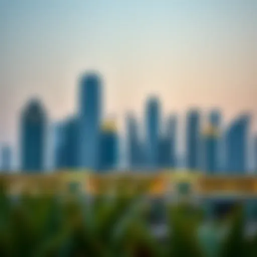 Architectural view of a prominent Dubai skyline reflecting real estate investment opportunities
