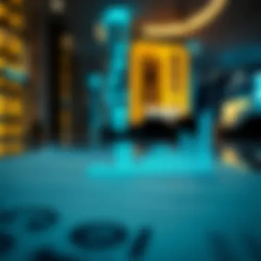 Graph showcasing trends in Dubai's real estate market influenced by banking dynamics