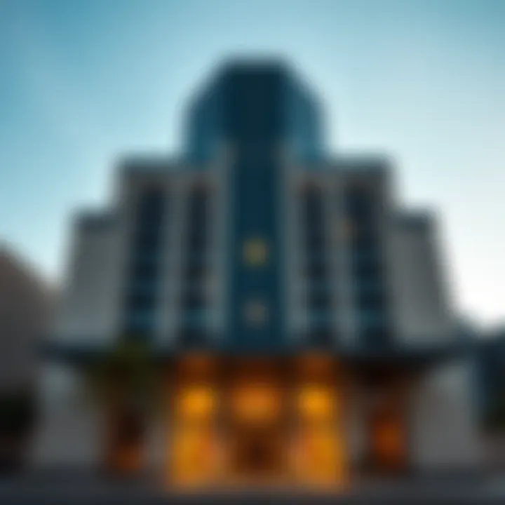 Architectural Elegance of St. Regis Residences St. Regis Residences architectural facade