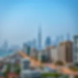 City skyline showcasing Dubai's real estate