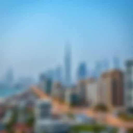 City skyline showcasing Dubai's real estate