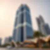 Modern Architecture of Fifty One Tower Exterior view of Fifty One Tower showcasing its modern architecture