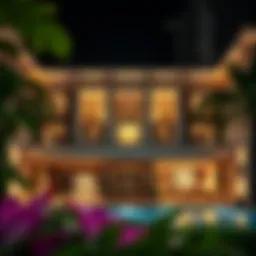 Luxurious exterior view of Global Golf Residence II