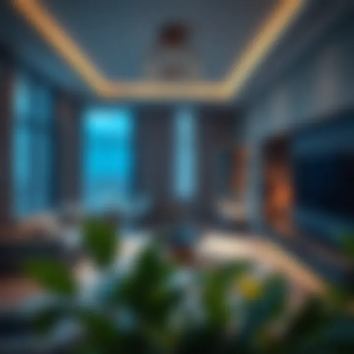 Sophisticated Interiors of Global Golf Residence II Elegant living space inside Global Golf Residence II