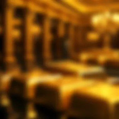 Gold bars symbolizing wealth and investment