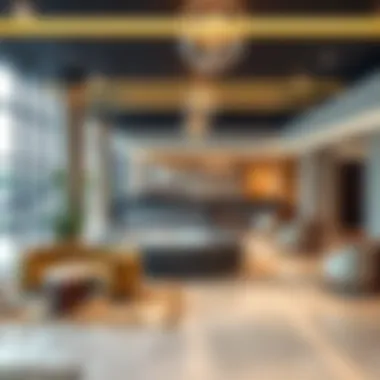 Amenities at ICD Brookfield Place Interior layout highlighting the amenities offered at ICD Brookfield Place