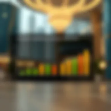 Customer Satisfaction Ratings of UAE Banks A chart showing customer satisfaction ratings among UAE banks.