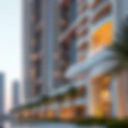 Stunning architectural view of Lana Residences