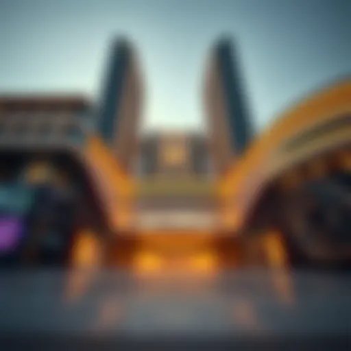 Latifa Tower Trade Center - Architectural Marvel Exterior view of Latifa Tower Trade Center with stunning architecture