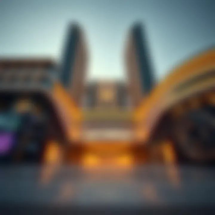 Latifa Tower Trade Center - Architectural Marvel Exterior view of Latifa Tower Trade Center with stunning architecture