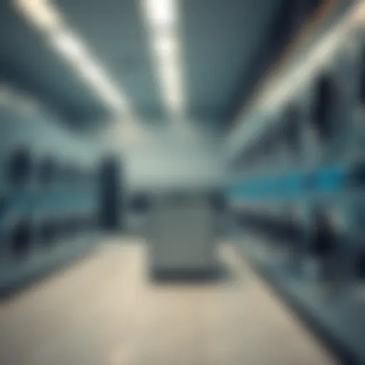 Modern laundry facility in International City
