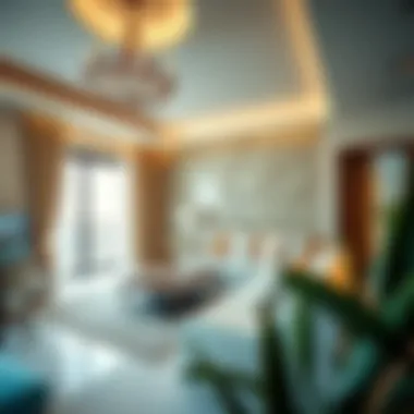 Luxury Living in Layan Rentals Luxurious interior of a typical rental unit in Layan