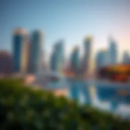 A vibrant skyline of Dubai showcasing modern architecture and innovation