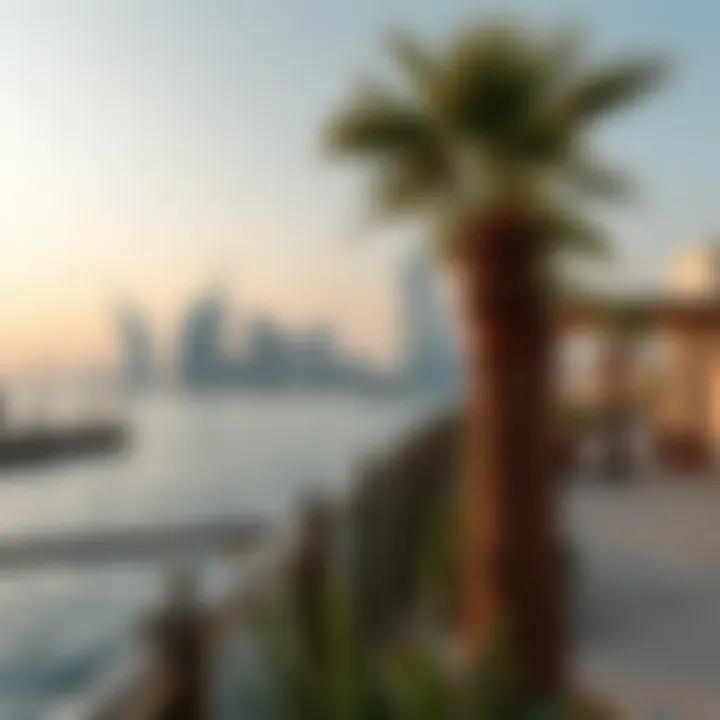 Lifestyle and Waterfront Living in Abu Dhabi Scenic waterfront views and residential areas in Abu Dhabi representing lifestyle