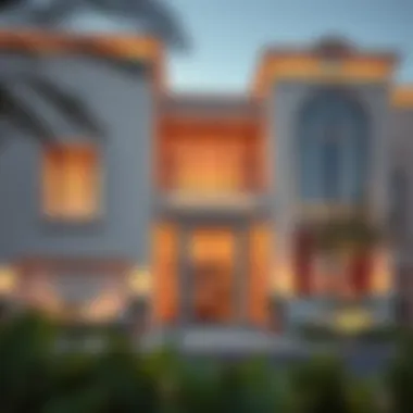 Architectural Elegance of Lux-Sar Properties Stunning facade of a Lux-Sar property showcasing modern architecture