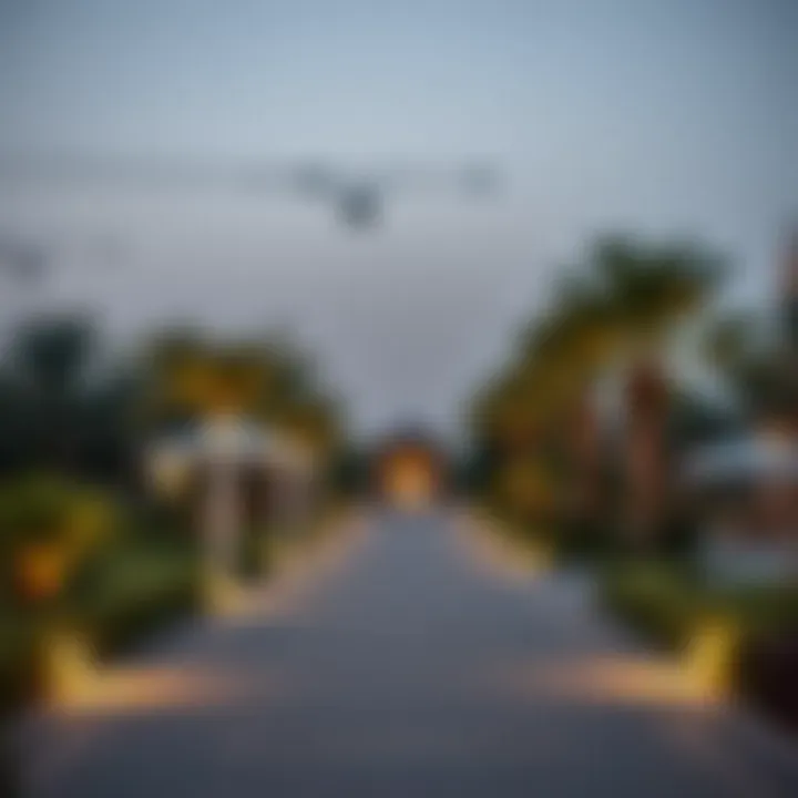 Luxurious amenities in Masaken Al Qusais, including parks and recreational areas