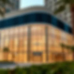 Luxurious facade of Mercedes Benz Places showcasing architectural innovation