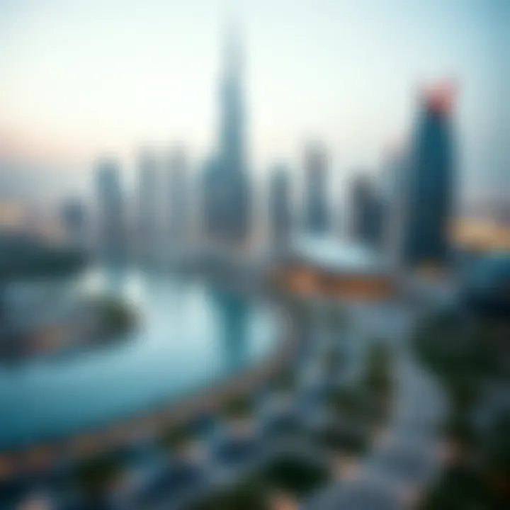 Stunning view of Meydan's iconic skyline