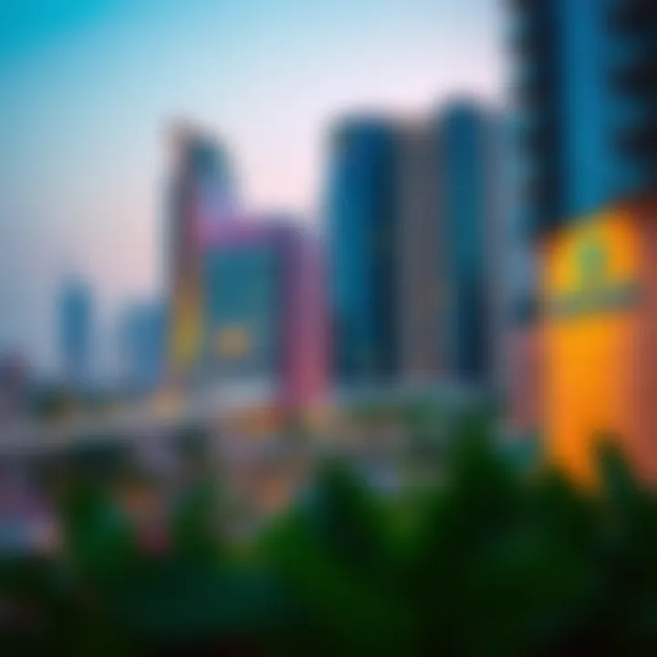 Innovative urban development showcasing Meydan's projects