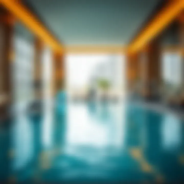 Amenities available at Millennium Montrose including pool and gym