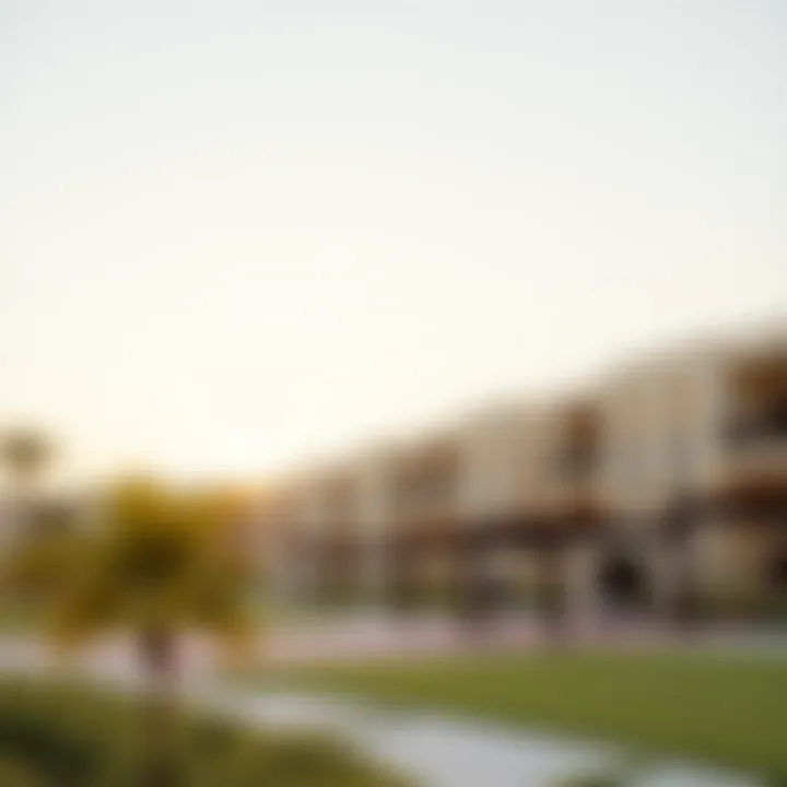 Community park in Mussaffah featuring recreational facilities and green spaces