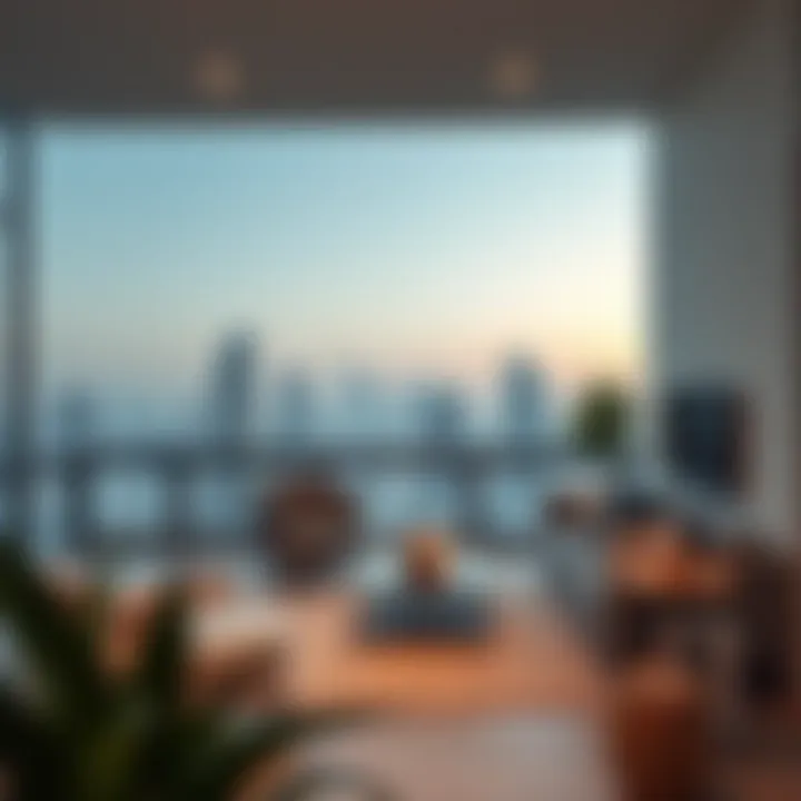 Luxurious residential apartments in Mussaffah highlighting modern living spaces