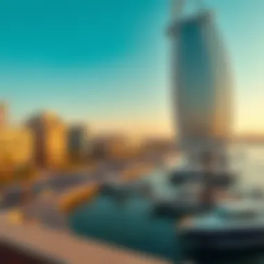 Al Seef Waterfront View A scenic view of Al Seef waterfront area