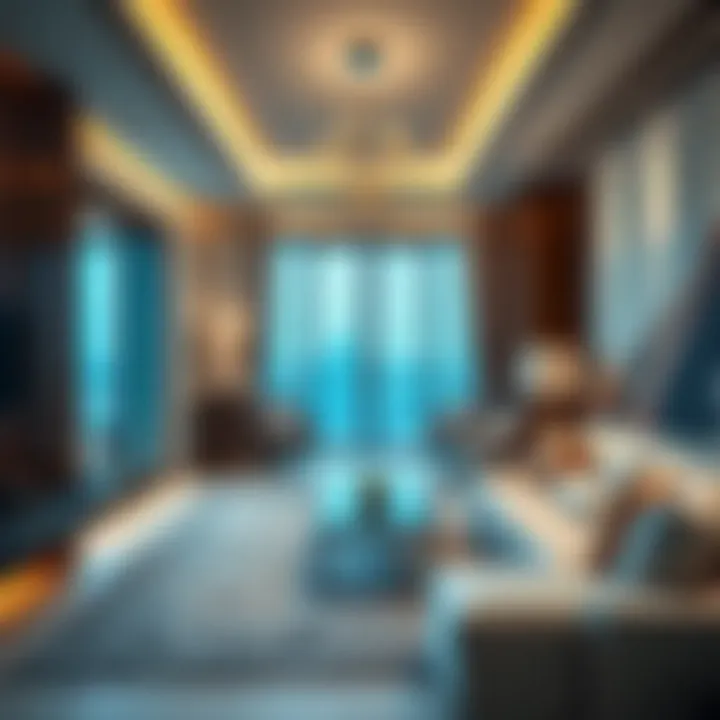 Luxurious Apartment Interior Luxurious apartment interior highlighting contemporary design