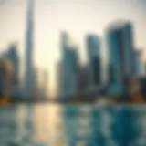 Stunning skyline of Dubai showcasing modern architecture